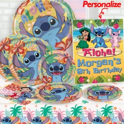*Lilo and Stitch Supersaver PERSONALIZED Party Pack for 8
